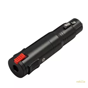 Exhila XLR Nữ Đến 1 4inch 6 35mm Adapter Cân Bằng XLR Sang Quý 6 35mm Nữ Adapter Micro Dây Adapter Cắm