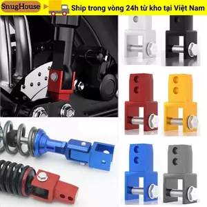 SNUGHOUSE CNC Xe Máy Booster, 6 Màu Nhôm Giảm Chấn Phía Sau, Bộ Chuyển Đổi Móc Phụ Kiện Xe Điện
