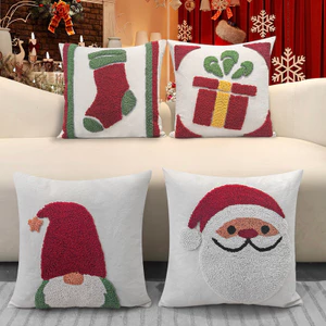 Cụm Giáng Sinh Gối Phòng Khách Sofa Đầu Giường Đệm Thắt Lưng Gối Ngày Giáng Sinh Không Khí Trang Trí Gối26062402