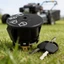 POP Lawn Mower Start Control Part 7 Pin với 2 phím Vỏ màu đen và chân kim loại để sửa chữa có khóa Chăm sóc thường ngày và phục vụ