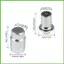 Bánh Xe Lug Nuts M12x1.5 Thép Không Gỉ Chống Trộm Khóa Lốp Lug Nuts Bộ Cho Xe Hậu mãi Xe Tải Ô Tô wipqsvn
