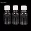 GCDHome 5 Cái 60ML Chai Nhựa Nhỏ Chai Gừng Có Nắp Chai Nước Mini Có Thể Tái Sử Dụng Chai Chất Lỏng Chống Rò Rỉ HOT