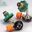 Bộ chuyển đổi nạp bình xăng Đầu nối bình xăng Hợp kim nhôm Gas Butan Xi lanh nạp lại đầu nối để nấu nướng BBQ