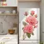 Đề can tủ lạnh hoa hướng dương tự dính Đề can tủ có thể tháo rời cho thiết bị nhà bếp Sử dụng trang trí [VN]