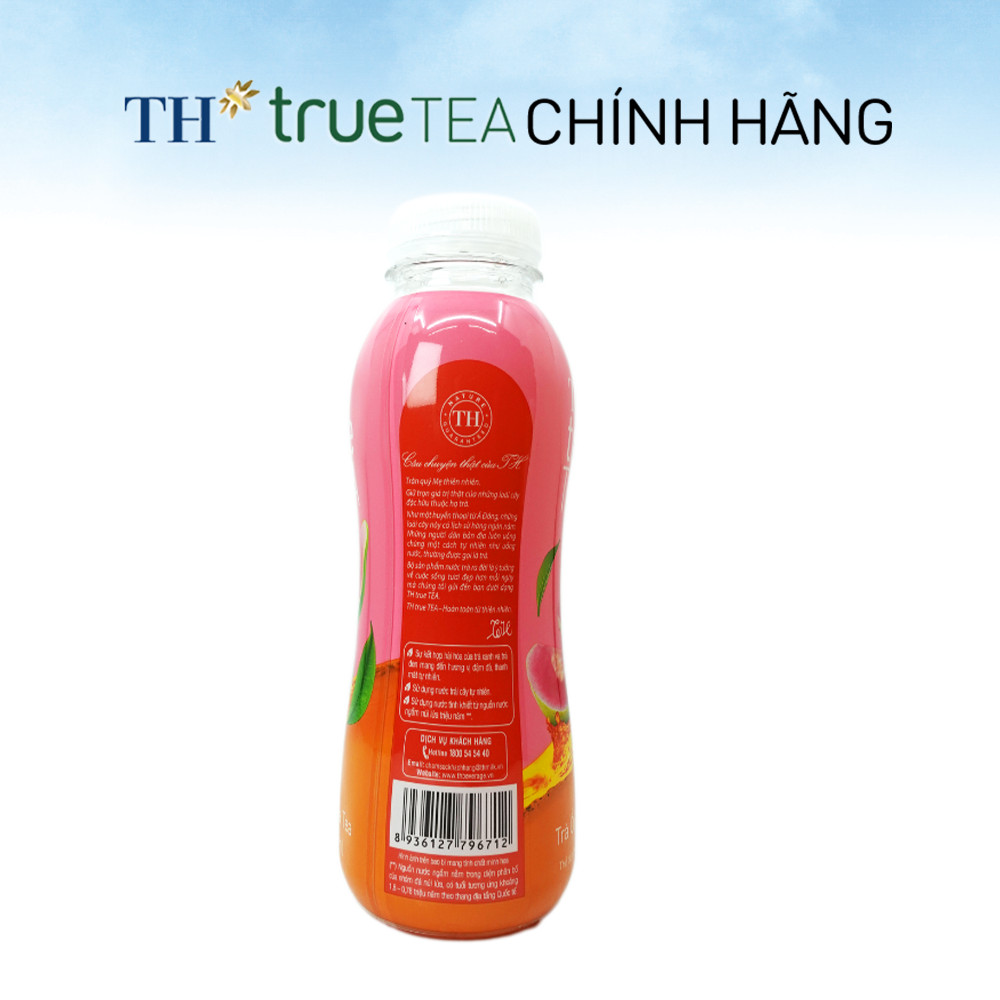 Thùng 24 chai Trà Ổi Tự Nhiên TH true TEA 350 ml