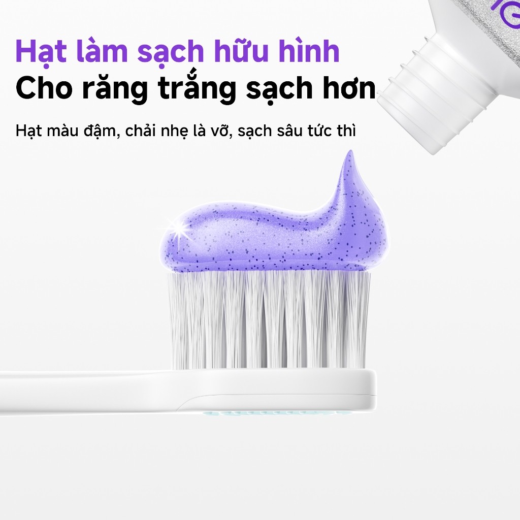2 Tuýp Kem Đánh Răng làm trắng hương hoa nhài Sản phẩm làm trắng răng an toàn,đem lại