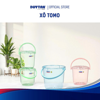 Xô Tomo Duy Tân 4L - 16L, Nhựa PP, HDPE bền chắc, có nắp và quai xách