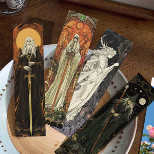 30 Tờ Dark Wizard Giấy Đánh Dấu Trang Retro Trang Sách Kẹp Sáng Tạo Trang Trí Tự Làm Thẻ Giấy26062606