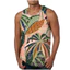 Mới Cây Cọ 3D In Hình Tank Top Dành Cho Nam, Không Tay Đi Biển Họa Tiết Gai Dầu Hawaii Áo Vest Thường Ngày, Mềm Mại