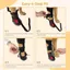 QEARY Corrective Dog Shoes, Nâng Ngón Chân Thoáng Khí Thả Chân Nẹp Cho Chó, Chống Bẩn Có Thể Điều Chỉnh Với Cuộn Dây Chống Mài Mòn Cho Chó Giày Đi Bộ