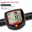 Máy đếm kỹ thuật số xe đạp chống nước Màn hình LCD lớn Đồng hồ tốc độ xe đạp 1PC để đi xe đạp đường núi ngoài trời mới