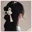 JRP Mới Phong Cách Trung Hoa Tay Dệt Nút sel Kẹp Thanh Lịch Sườn Xám Hanfu Bện Updo Phụ Kiện Tóc JRP