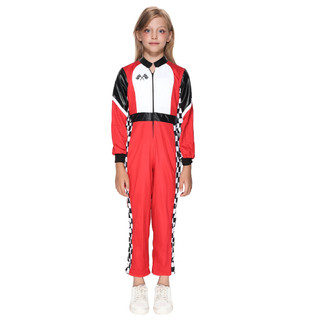 Trẻ Em Thoáng Mát Đua Xe Trang Phục Bé Trai & Bé Gái F1 Racer Cosplay Trang Phục Trẻ Em Tiệc Halloween Carnival Sân Khấu Thể Hiện Trang Phục