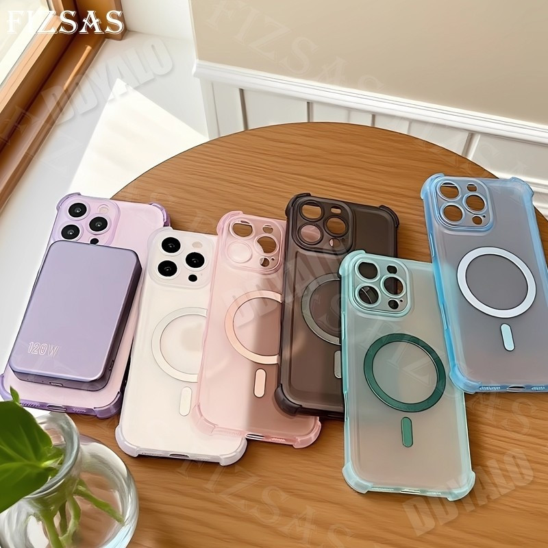 Ốp Silicon Cho VIVO T1 5G T1 Pro 5G T1X Ốp Điện Thoại Mờ Bướm Ngọc Trai Dây Thẩm Mỹ Không Dây Vòng Từ Tính Bao