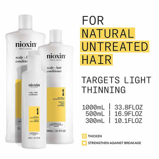 Dầu gội xả chống rụng tóc Nioxin System 1 1000mlx2 [ TN ]