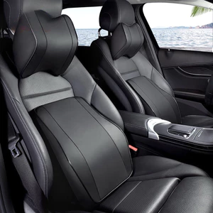 General Motors Bảo vệ cổ tựa đầu Bộ nhớ ghế Cotton thoải mái được hỗ trợ bởi tựa đầu ô tô Bộ hỗ trợ eo