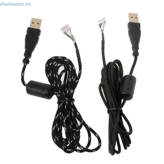 Charmantcc1 Cáp Chuột USB Thay Dây DIY Ô Dây Cáp Chuột Mềm