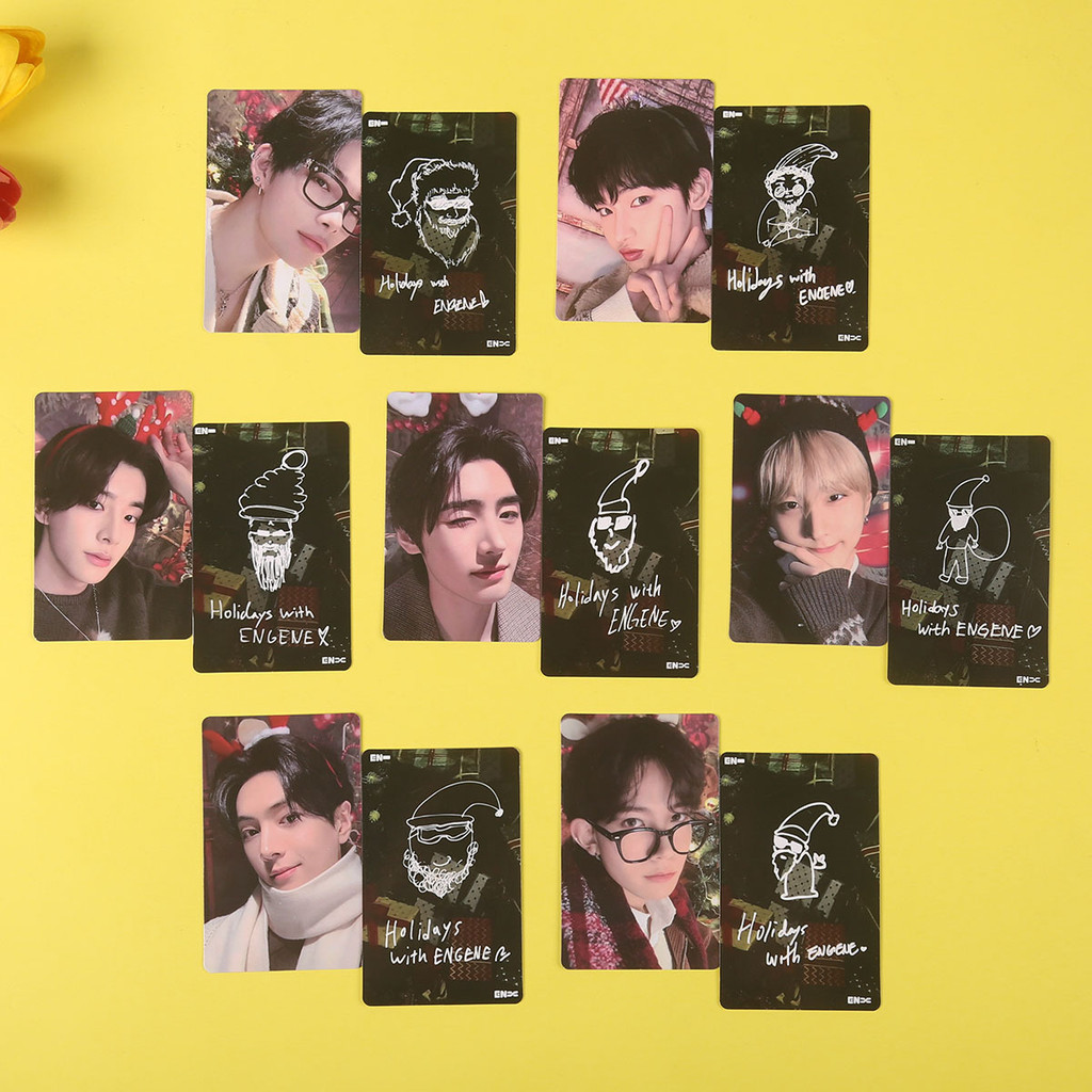 7-14 Chiếc EN WALK THE LINE World Tour Giáng Sinh YOI Lomo Card SHOWCASE LIVE WALMART WVS Photocards JUNGWON HEESEUNG JAY JAKE SUNGHOON SUNOO NI-KI Bưu Thiếp Ảnh YM