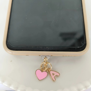 1 cái phích cắm điện thoại chữ cái tiếng Anh hình trái tim / Fine / Thích hợp cho cổng iPhone / Type-C