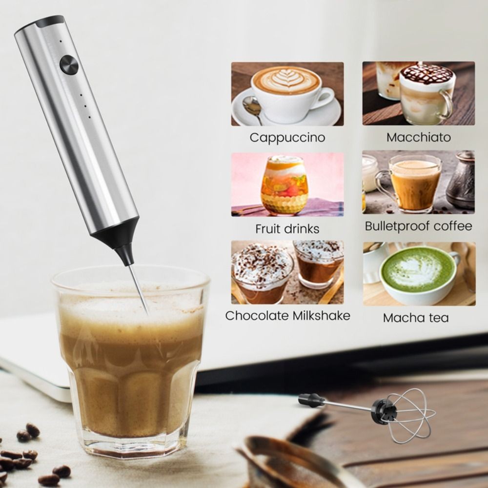 Máy đánh trứng YMIFI, 3 tốc độ có thể điều chỉnh với 2 đầu trộn Máy xay cà phê, Dụng cụ đánh kem chất lượng cao cầm tay hiệu quả cầm tay