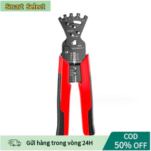 Kìm Đa Chức Năng Cắt Dây Tước Dây Ép Da Kéo Cuộn Dây, Thép Crom Vanadium Bền, Lưỡi Cắt Sắc, Không Cần Thay Kìm Thường Xu