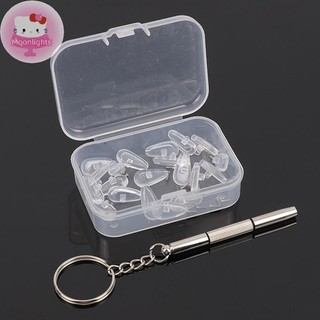 Bộ Phụ Kiện Kính Mắt Moonlights - Miếng Lót Nosesilicone Mềm Chống Trơn Trượt Và Tua Vít