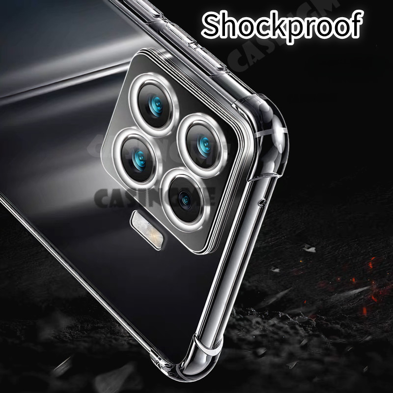 Xiaomi 17T 15TPro 2025 Túi Khí Trong Suốt Cho Xiaomi 15T 15T 15T 15 T T15 15TPro Xiaomi15T Pro 5G Ốp Điện Thoại Silicon Chống Sốc Trong Suốt Vỏ Bảo Vệ VivoY16