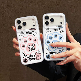 Ốp Điện Thoại Màu Kẹo 3in1 Claw Puppy Jelly Cho Iphone Ip11 11 Pro 11 Pro Max 6 7p X Xr Xsmax Vỏ Điện Thoại Mềm Chống Rơi