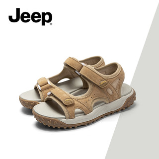 Jeep Mùa Hè Thoáng Khí Giải Trí Đi Bộ Đường Dài Dép Thể Thao Nữ Mặc Ngoài Chống Trơn Trượt Lỗ Dày Thượng Nguồn Giày Đi Biển