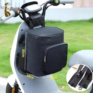 Túi đựng đồ phía trước xe tay ga 17L Túi treo xe máy có thể điều chỉnh dung tích lớn