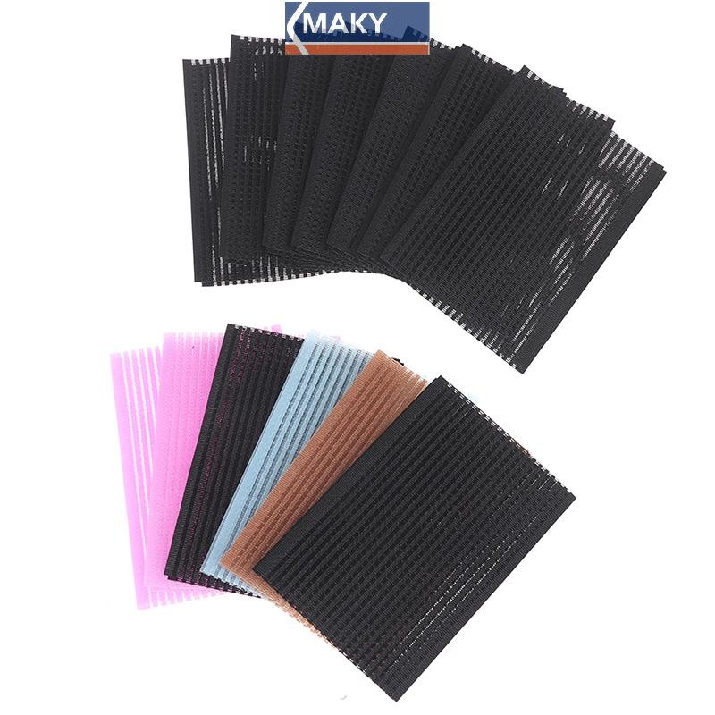 Onetimingcool 12 Miếng Dán Tóc Miếng Dán Tóc Kẹp Nổ Cố Định Liền Mạch Dán Bài Viền VN