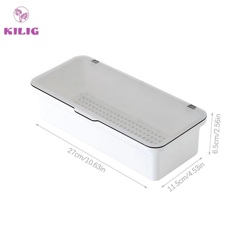 Hộp Đựng Khẩu Trang Chống Bụi Trong Suốt Tiện Dụng