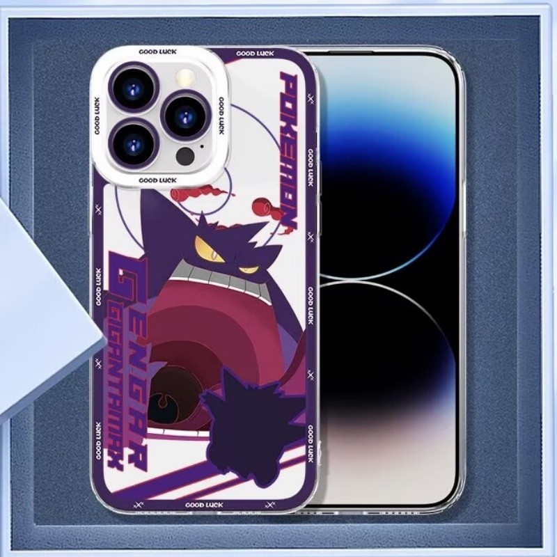 Ốp Điện Thoại Anime Dynamax Gengar Pikachu Cho Redmi A5 15C 13C 14C 12C A3 13 10C 12 4G 9C 9i 10A 10 Vỏ Mềm Trong Suốt TPU Pokemon Thời Trang Silicon Trong Suốt Chống Sốc Nhật Bản