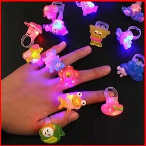 Nhẫn phát sáng Đèn Led trong bóng tối nhiều màu cho bé - FE123