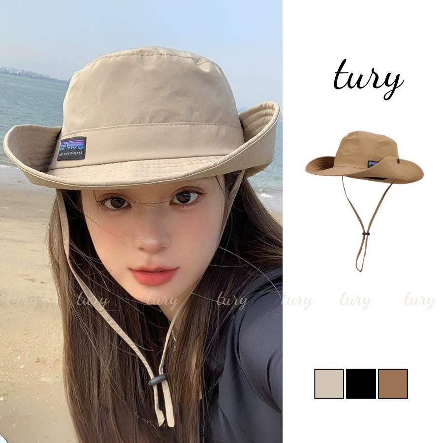 Mũ Tai Bèo Unisex Nam Nữ - Tury - Mũ nón che nắng cao bồi PHỐI TAG NÚI - NV064
