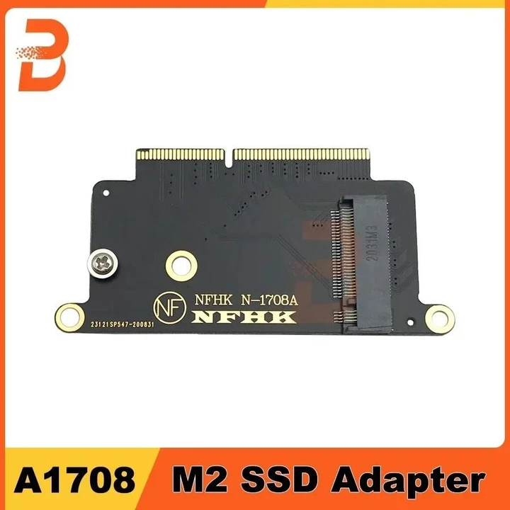 Laptop Mới M2 SSD Adapter Cho Macbook Pro 13 "A1708 NVMe M.2 NGFF SSD Adapter Card 2016 2017 Năm