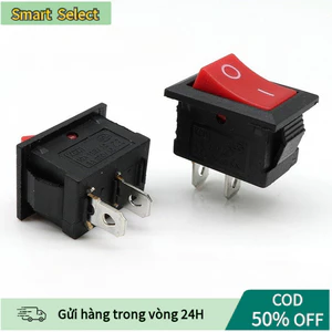 【COD】Combo 10-20 công tắc bập bênh 2 chân kích thước 8.5x13.5mm, định mức 3A-250VAC, dễ dàng lắp đặt trên bo mạch điện t