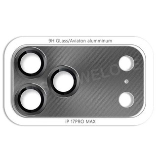 Bảo Vệ Màn Hình Cho iPhone 17 Air Pro Max 2025 4G 5G Alumi Định Vị Kim Loại Camera Mặt Sau Bảo Vệ Ống Kính Mờ Áo Giáp Bảo Vệ Chống Trầy Xước Vòng Bao Phim