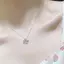 PNPIA- Tươi Rỗng Ngôi Sao Nelace Thời Trang Sáng Bóng Mặt Dây Pha Lê Cho Bé Gái Nữ Dây Xích Cá Tính Thiết Kế Thẩm Mỹ Nelaces Trang Sức