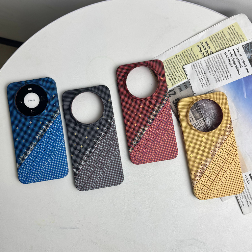 Ốp điện thoại từ tính tích hợp họa tiết Starlight cho Huawei Mate 80 70 60 Pro Max Pura 80 70 Pro Vỏ thời trang chất lượng cao chống sốc