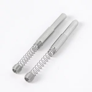 Rèm Kính Tường Thép Không Gỉ Lò Xo Pin Nhôm Hồ Sơ Phụ Kiện Rèm Tường Cắm Pin Định Vị Pin Rèm Cắm Tường Cắm 1B9T