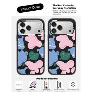 CASECASE X Hồng Xanh Xanh Hoa Ốp Lưng Máy Ảnh Trắng Vòng Phiên Bản Mờ Đen Cứng Hút Từ Tính Tác Động Dành Cho Apple IPhone 13 14 15 16 17 Pro Max Air Plus Có Hộp