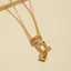 Shuling zircon bọc hình tình yêu thon gọn vòng cổ mặt dây chuyền thời trang nữ trang sức