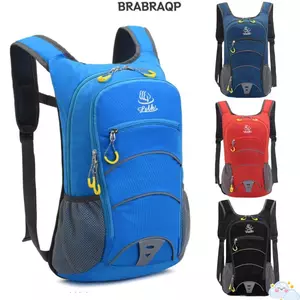 Ba lô thể thao BRARAA, Ba lô đi xe leo núi có thể gập lại siêu nhẹ, Túi du lịch chống nước Nylon chống mài mòn dung tích lớn
