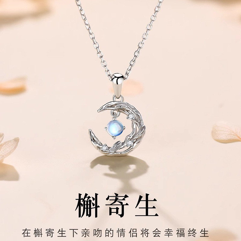 Vòng cổ mặt dây chuyền hoa cô gái ngọt ngào sang trọng nhẹ nhàng