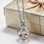 Shuling Nữ Dainty Vuông Cube Mặt Dây Chuyền Vòng Cổ Choker
