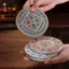 JCSYFAC Gốm Chống bỏng Placemat Ấm cúng Retro Phong Cách Trung Hoa Để Bảo Vệ Nhiệt Bàn Mới