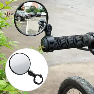 < WHPHous-t > Chiếu Hậu Xe Đạp Xoay 360 An Toàn Đi Xe Đạp Gương Chiếu Hậu Phụ Kiện Xe Đạp Đẹp