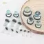 PNPIA- 2 Chiếc Kính Đo Tai Bộ Kéo Dài Ngắn Côn Mở Rộng 1.6-16mm Kéo Dài Tai Đường Hầm Và Phích Cắm Cơ Thể Xuyên Trang Sức