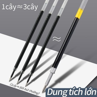 Bút gel ngòi 0.5mm đen xanh đỏ có đệm tay viết êm không mỏi nhanh khô cho học sinh văn phòng giá tốt